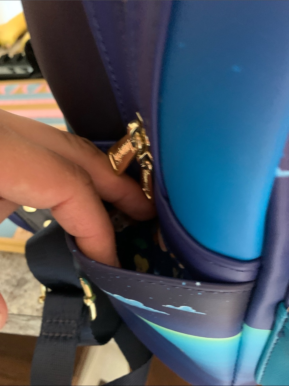 Disney Parks LOUNGEFLY Peter Pan's Flight Mini Backpack - Picture 17 of 17